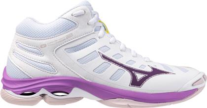 WAVE VOLTAGE 2 MID V1GC2465-35 ΛΕΥΚΟ MIZUNO από το ZAKCRET SPORTS