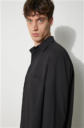 ΠΟΥΚΑΜΙΣΟ SEERSUCKER DRESS SHIRT ΧΡΩΜΑ: ΜΑΥΡΟ, SEERSUCKER.DRESS.SHIRT MKI MIYUKI ZOKU