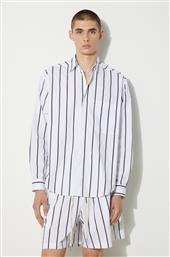 ΒΑΜΒΑΚΕΡΟ ΠΟΥΚΑΜΙΣΟ STRIPED DRESS SHIRT ΑΝΔΡΙΚΟ, ΧΡΩΜΑ: ΜΑΥΡΟ, STRIPED.DRESS.SHIRT MKI MIYUKI ZOKU