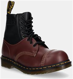 ΔΕΡΜΑΤΙΝΑ ΠΑΠΟΥΤΣΙΑ X DR. MARTENS ΧΡΩΜΑ: ΜΠΟΡΝΤΟ, SH3WU0008.P8029 MAISON MARGIELA