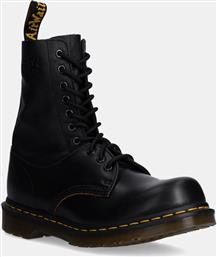 ΔΕΡΜΑΤΙΝΑ WORKERS X DR. MARTENS ΧΡΩΜΑ: ΜΑΥΡΟ, SH3WU0009.P8030 MAISON MARGIELA