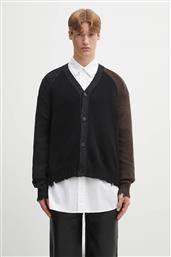 ΜΑΛΛΙΝΗ ΖΑΚΕΤΑ ΧΡΩΜΑ: ΜΑΥΡΟ, SH2HP0013.M13160.961 MAISON MARGIELA