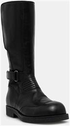 ΨΗΛΑ ΔΕΡΜΑΤΙΝΑ ΠΑΠΟΥΤΣΙΑ ΧΡΩΜΑ: ΜΑΥΡΟ, SH3WW0006.P7431.T8013 MAISON MARGIELA