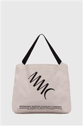 ΒΑΜΒΑΚΕΡΗ ΤΣΑΝΤΑ ΧΡΩΜΑ: ΜΠΕΖ, LOGO.BAG MMC STUDIO