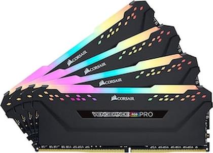 ΜΝΗΜΗ RAM CORSAIR VENGEANCE RGB PRO CMW64GX4M4D3600C18 DDR4 64GB (4X16GB) 3600MHZ DIMM ΓΙΑ DESKTOP