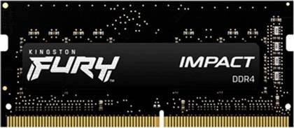 ΜΝΗΜΗ RAM KINGSTON FURY IMPACT KF426S15IB/8 DDR4 8GB 2666MHZ SO-DIMM ΓΙΑ LAPTOP