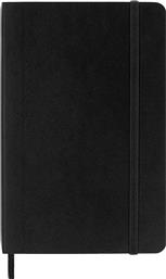 ΣΗΜΕΙΩΜΑΤΑΡΙΟ ΜΟΝΟΧΡΩΜΟ ''CLASSIC NOTEBOOK RULED POCKET'' ΜΑΥΡΟ - QP611 MOLESKINE