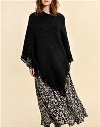 LADIES KNITTED PONCHO MOLLY BRACKEN