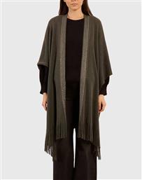 LADIES KNITTED PONCHO MOLLY BRACKEN