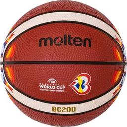 ΜΠΑΛΑ FIBA BASKETBALL WORLD CUP 2023 OFFICIAL GAME BALL RUBBER MINI REPLICA ΚΑΦΕ (1) MOLTEN από το PLUS4U