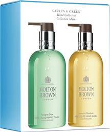 CITRUS & GREEN HAND COLLECTION 2 X 300 ML - 5110010 MOLTON BROWN