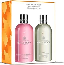 FLORAL & WOODY BODY CARE COLLECTION 2 X 300 ML - 5110460 MOLTON BROWN