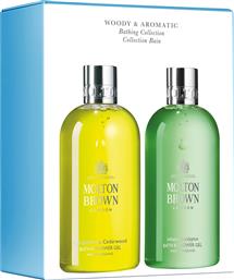 WOODY & AROMATIC BATHING COLLECTION 2 X 300 ML - 5110008 MOLTON BROWN από το NOTOS