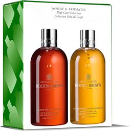WOODY & AROMATIC BODY CARE COLLECTION 2 X 300 ML - 5110461 MOLTON BROWN