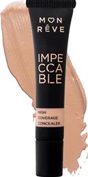 IMPECCABLE HIGH COVERAGE CONCEALER ΥΓΡΟ ΚΟΝΣΙΛΕΡ ΥΨΗΛΗΣ ΚΑΛΥΨΗΣ ΜΕ ΜΑΤ ΤΕΛΕΙΩΜΑ 8ML - NO 107 MON REVE