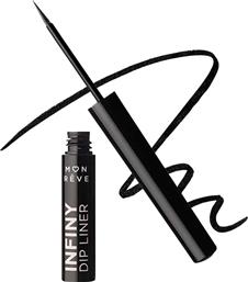 INFINY DIP LINER WATERPROOF ULTRA LONG-WEAR LIQUID EYELINER ΑΔΙΑΒΡΟΧΟ ΥΓΡΟ EYELINER ΠΟΛΥ ΜΕΓΑΛΗΣ ΔΙΑΡΚΕΙΑΣ 2ML - 01 BLACK MON REVE