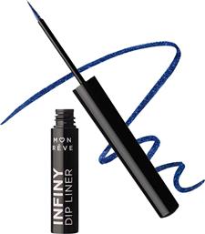 INFINY DIP LINER WATERPROOF ULTRA LONG-WEAR LIQUID EYELINER ΑΔΙΑΒΡΟΧΟ ΥΓΡΟ EYELINER ΠΟΛΥ ΜΕΓΑΛΗΣ ΔΙΑΡΚΕΙΑΣ 2ML - 02 MIDNIGHT BLUE MON REVE