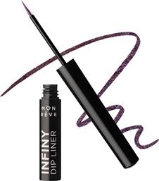 INFINY DIP LINER WATERPROOF ULTRA LONG-WEAR LIQUID EYELINER ΑΔΙΑΒΡΟΧΟ ΥΓΡΟ EYELINER ΠΟΛΥ ΜΕΓΑΛΗΣ ΔΙΑΡΚΕΙΑΣ 2ML - 03 FUNKY EGGPLANT MON REVE