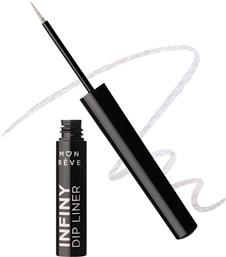 INFINY DIP LINER WATERPROOF ULTRA LONG-WEAR LIQUID EYELINER ΑΔΙΑΒΡΟΧΟ ΥΓΡΟ EYELINER ΠΟΛΥ ΜΕΓΑΛΗΣ ΔΙΑΡΚΕΙΑΣ 2ML - 06 LUNAR WHITE MON REVE