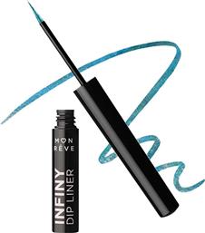 INFINY DIP LINER WATERPROOF ULTRA LONG-WEAR LIQUID EYELINER ΑΔΙΑΒΡΟΧΟ ΥΓΡΟ EYELINER ΠΟΛΥ ΜΕΓΑΛΗΣ ΔΙΑΡΚΕΙΑΣ 2ML - 09 TURQUOISE MON REVE