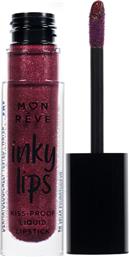 INKY LIPS KISS-PROOF LIQUID MATTE LIPSTICK ΕΞΑΙΡΕΤΙΚΑ ΣΤΑΘΕΡΟ ΥΓΡΟ ΜΑΤ ΚΡΑΓΙΟΝ 4ML - 21 MON REVE