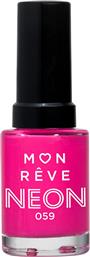 NEON GEL-LIKE HIGH PERFORMANCE NAIL COLOR ΒΕΡΝΙΚΙ ΝΥΧΙΩΝ GEL-LIKE ΥΨΗΛΗΣ ΑΠΟΔΟΣΗΣ 13ML - 059 MON REVE