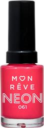 NEON GEL-LIKE HIGH PERFORMANCE NAIL COLOR ΒΕΡΝΙΚΙ ΝΥΧΙΩΝ GEL-LIKE ΥΨΗΛΗΣ ΑΠΟΔΟΣΗΣ 13ML - 061 MON REVE