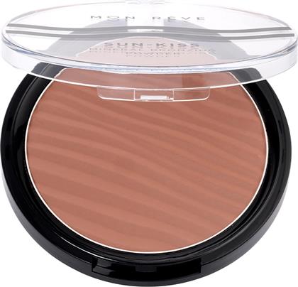 SUN-KISS MINERAL BRONZING POWDER ΜΕΤΑΞΕΝΙΑ ΠΟΥΔΡΑ ΓΙΑ ΗΛΙΟΚΑΜΕΝΗ ΕΠΙΔΕΡΜΙΔΑ 18G - NO2 MATTE MON REVE