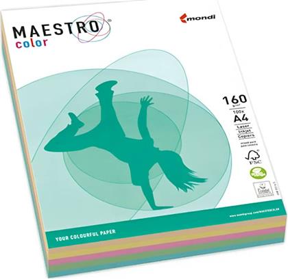 MAESTRO COLOR ΧΑΡΤΙ ΕΚΤΥΠΩΣΗΣ ΠΟΛΥΧΡΩΜΟ A4 160GR 100 ΦΥΛΛΑ MONDI