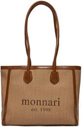 ΤΣΑΝΤΑ BAG0380-017 ΜΠΕΖ MONNARI