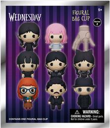 WEDNESDAY 3D FOAM BAG CLIPS FIGURES (9000267180-1523) MONOGRAM