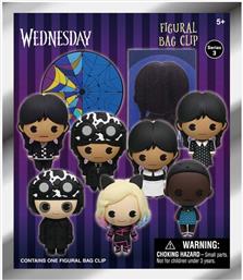 WEDNESDAY 3D FOAM BAG CLIPS FIGURES (9000267181-1523) MONOGRAM