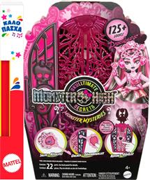 ΛΑΜΠΑΔΑ MATTEL ΚΟΥΚΛΑ SKULLTIME SECRETS DRACULAURA, HXH84 MONSTER HIGH