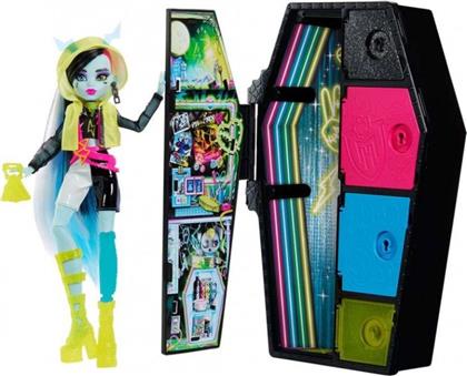 MATTEL ΚΟΥΚΛΑ NEON FRIGHTS-FRANKIE, HNF79 MONSTER HIGH