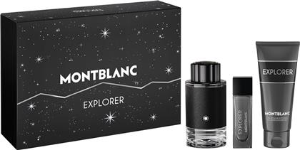 EXPLORER SET EAU DE PARFUM 100 ML +15 ML + SHOWER GEL 100 ML - 5MB017C51 MONTBLANC