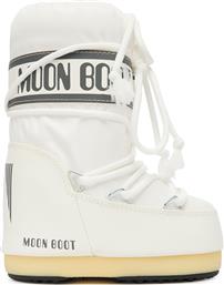 ΜΠΟΤΕΣ ΧΙΟΝΙΟΥ 80D1400440 S ΛΕΥΚΟ MOON BOOT