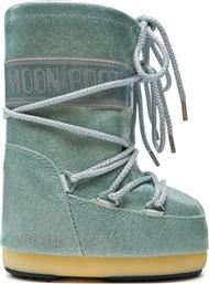 ΜΠΟΤΕΣ ΧΙΟΝΙΟΥ ICON JUNIOR GLITTER 80D3400290 ΜΠΛΕ MOON BOOT