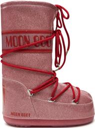 ΜΠΟΤΕΣ ΧΙΟΝΙΟΥ ICON JUNIOR GLITTER 80D3400290 ΡΟΖ MOON BOOT