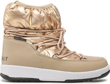 ΜΠΟΤΕΣ ΧΙΟΝΙΟΥ JR GIRL LOW NYLON 34051800 ΧΡΥΣΟ MOON BOOT