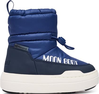 ΜΠΟΤΕΣ ΧΙΟΝΙΟΥ JR PARK TUBE MID WP 80D3440090 S ΣΚΟΥΡΟ ΜΠΛΕ MOON BOOT