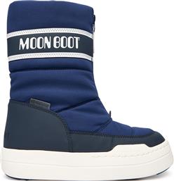 ΜΠΟΤΕΣ ΧΙΟΝΙΟΥ JR PARK ZIP HIGH WP 80D3440080 D ΣΚΟΥΡΟ ΜΠΛΕ MOON BOOT