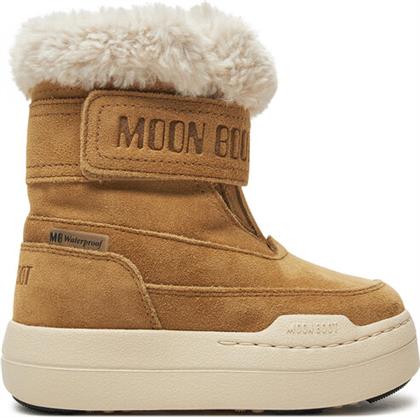 ΜΠΟΤΕΣ ΧΙΟΝΙΟΥ JUNIOR PARK DTRAP BOOT SUEDE 80D3440040 ΚΑΦΕ MOON BOOT