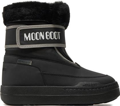 ΜΠΟΤΕΣ ΧΙΟΝΙΟΥ JUNIOR PARK STRAP 80D3440030 ΜΑΥΡΟ MOON BOOT