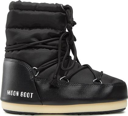 ΜΠΟΤΕΣ ΧΙΟΝΙΟΥ LOW NYLON 14600100001 ΜΑΥΡΟ MOON BOOT