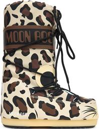ΜΠΟΤΕΣ ΧΙΟΝΙΟΥ MB ICON ANIMAL 80D3400300 ΚΑΦΕ MOON BOOT