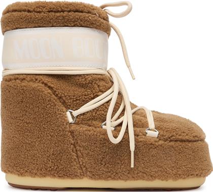 ΜΠΟΤΕΣ ΧΙΟΝΙΟΥ MB ICON LOW FLEECE 80D1409700 ΚΑΦΕ MOON BOOT
