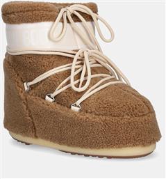 ΜΠΟΤΕΣ ΧΙΟΝΙΟΥ MB ICON LOW FLEECE ΧΡΩΜΑ: ΚΑΦΕ, 80D1409700 M047 MOON BOOT