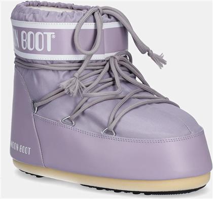 ΜΠΟΤΕΣ ΧΙΟΝΙΟΥ MB ICON LOW NYLON ΧΡΩΜΑ: ΜΟΒ, 80D1409340 H032 MOON BOOT