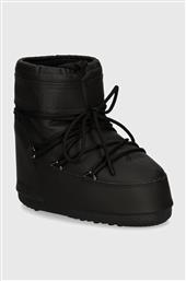 ΜΠΟΤΕΣ ΧΙΟΝΙΟΥ MB ICON LOW RUBBER ΧΡΩΜΑ: ΜΑΥΡΟ, 80D1409380 N001 MOON BOOT