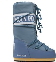 ΜΠΟΤΕΣ ΧΙΟΝΙΟΥ MB ICON NYLON 80D1400440 ΓΚΡΙ MOON BOOT